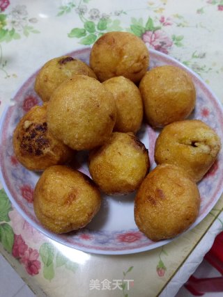 南瓜球的做法