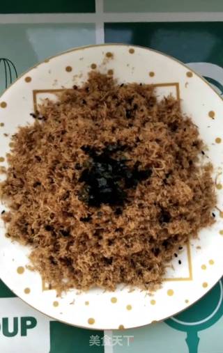 海苔肉松的做法