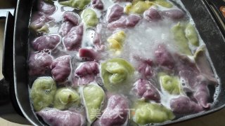 多彩水饺的做法