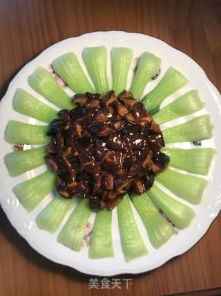 香菇油菜的做法