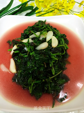 蒜香苋菜的做法