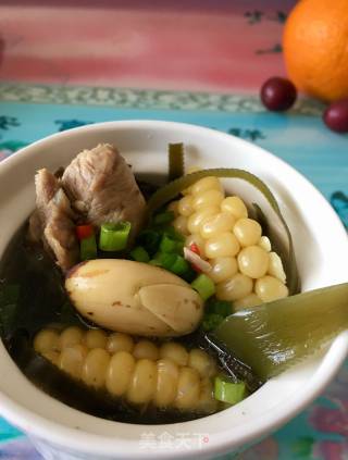 海带玉米菠萝蜜子炖腱子肉的做法