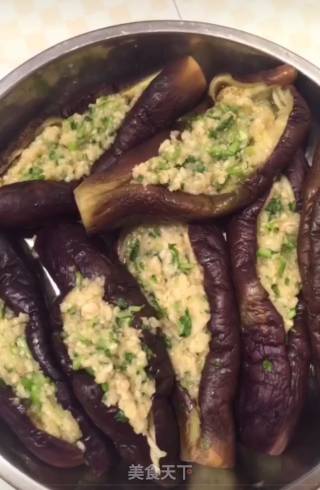 蒜茄子的做法