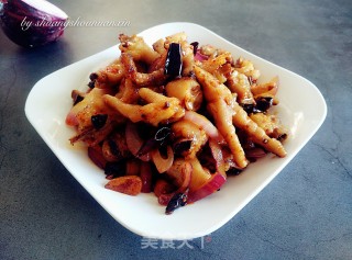 香辣干煸鸡爪的做法