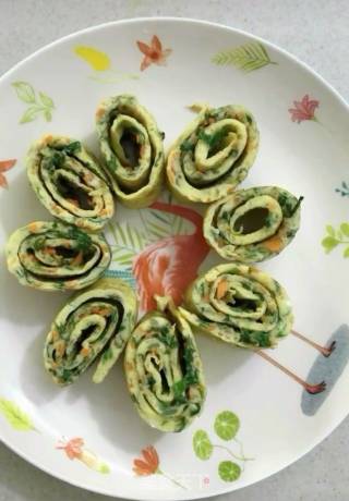 芹菜胡萝卜鸡蛋饼的做法