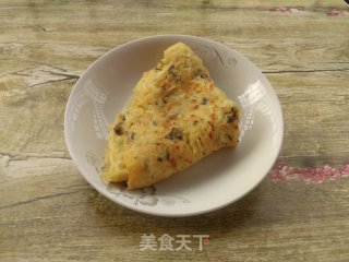 土豆丝紫菜鸡蛋饼的做法