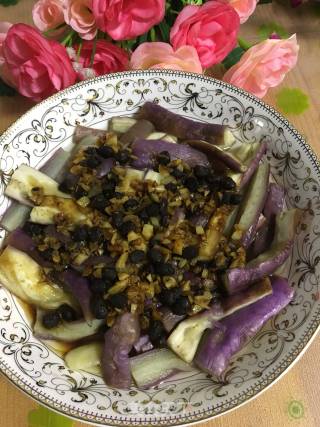 豆豉蒜蓉蒸茄子的做法