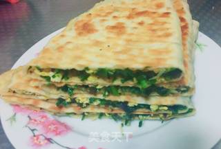 韭菜馅饼的做法