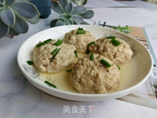 清蒸豆腐肉圆的做法