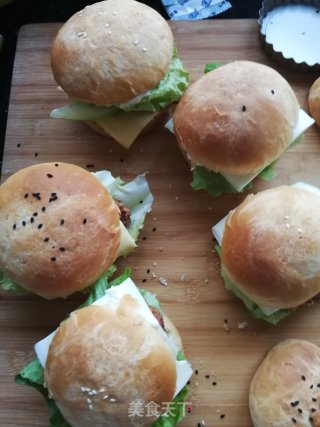 鸡肉汉堡的做法