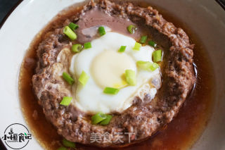 干贝海米蒸肉饼的做法