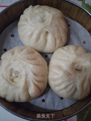 香菇猪肉大包的做法