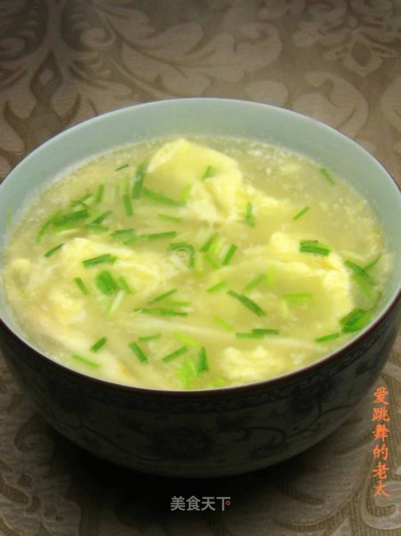 茭白蛋汤的做法
