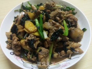 紫苏焖鸭的做法
