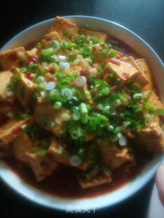 麻婆豆腐的做法