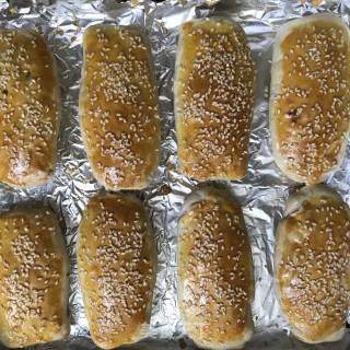 咸味芝麻酥饼的做法