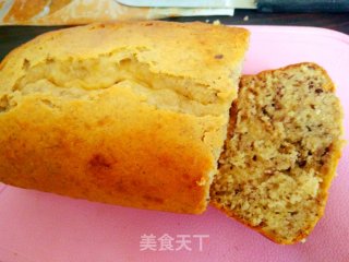 香蕉核桃蛋糕的做法