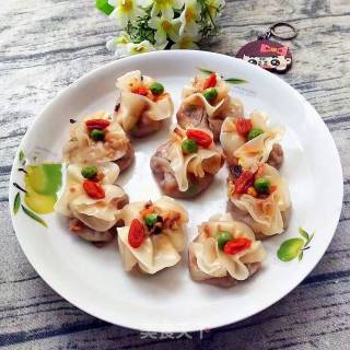 肉末杂蔬烧卖的做法