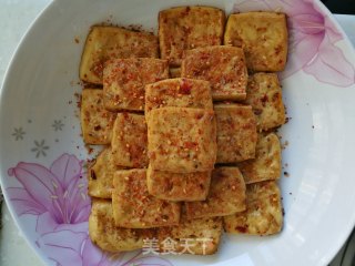 鲜香烤豆腐的做法