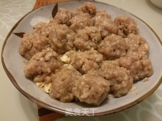 薯粉肉丸子的做法