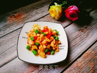 蚝油鸡丁的做法