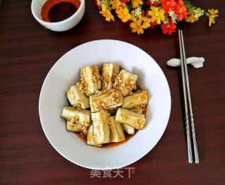 红油蒜蓉蒸茄子的做法