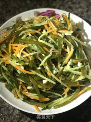 凉拌三丝的做法