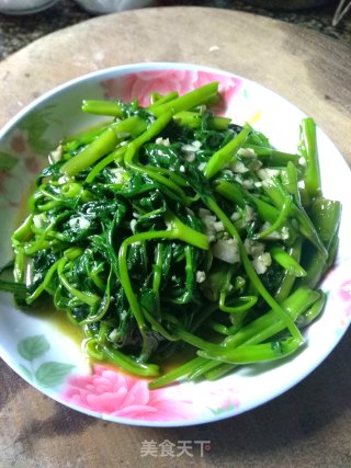 蒜蓉空心菜的做法