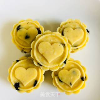 蓝莓绿豆糕的做法