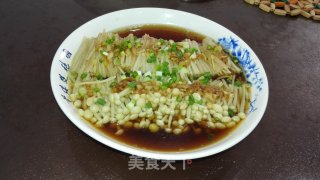 蒜蓉蒸金针菇的做法
