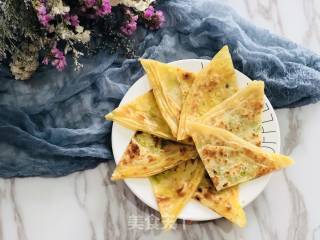 馄饨皮葱油饼的做法