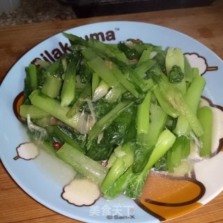 清炒小白菜的做法