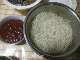 黄豆酱炸酱面的做法