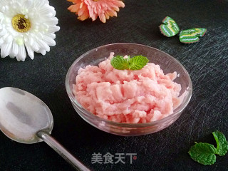 蜜桃西瓜沙冰的做法