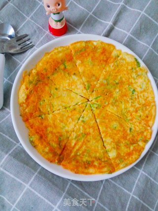 蔬菜鸡蛋饼的做法