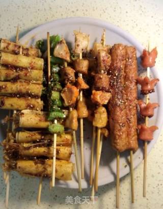 自制街边炸串的做法