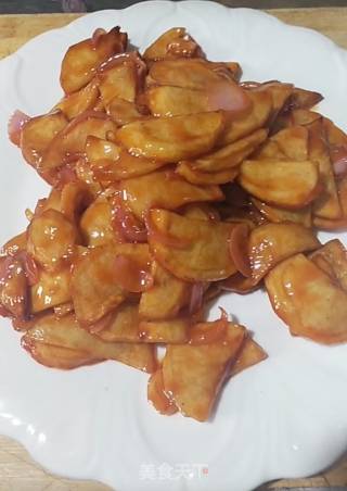 茄汁土豆片的做法
