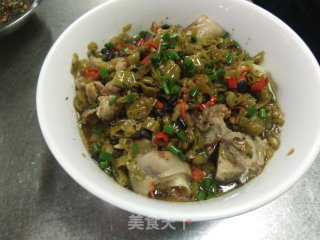 酸辣椒蒸猪脚的做法