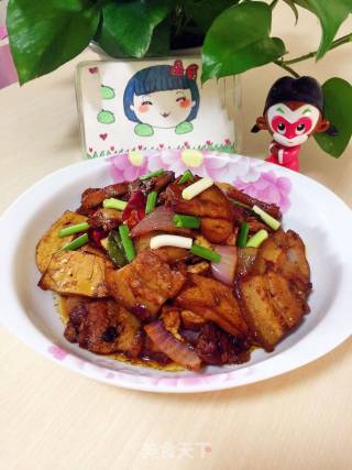 香干回锅肉的做法