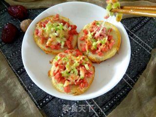 芝士火腿馒头片的做法