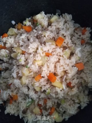 牛肉焖饭的做法