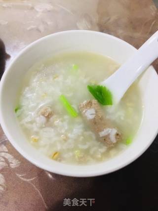 燕麦猪杂粥的做法