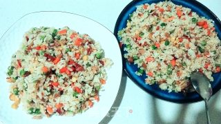 简易版培根炒饭
