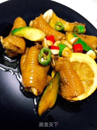 销魂酸辣鸡爪的做法