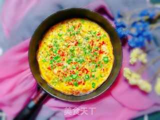 多彩蛋饼的做法