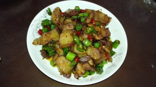 双椒小炒肉的做法