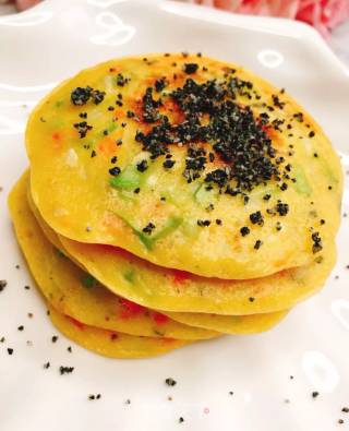 蔬菜鸡蛋饼的做法