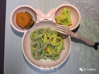 三彩手工面的做法