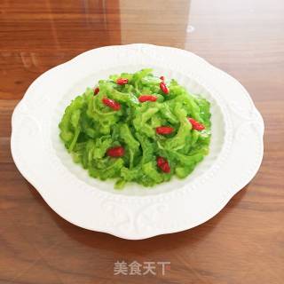凉拌苦瓜的做法