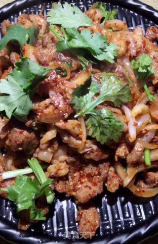 孜然羊肉的做法